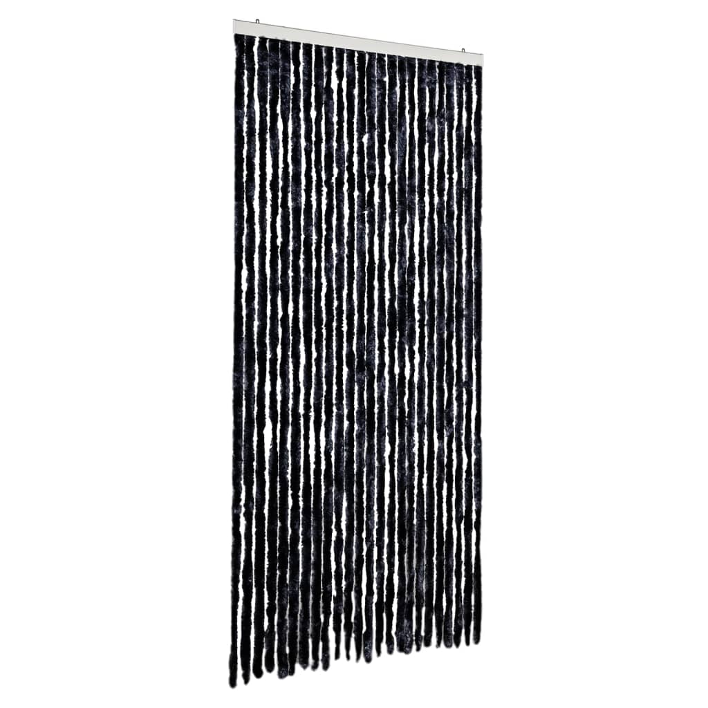 Vidaxl Fly rideau 100x220 cm anthracite de chenille