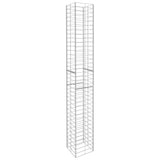 Vidaxl Schans Körbe 3 ST 25x25x197 cm verzinkter Stahl