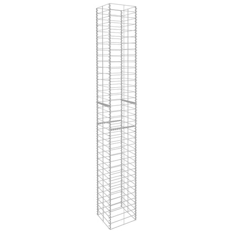 Vidaxl Schans Körbe 3 ST 25x25x197 cm verzinkter Stahl