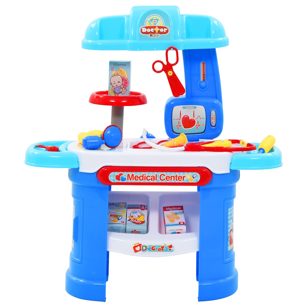 BIDAXL 15-delad doktor Play Set 38x30x67.5 cm