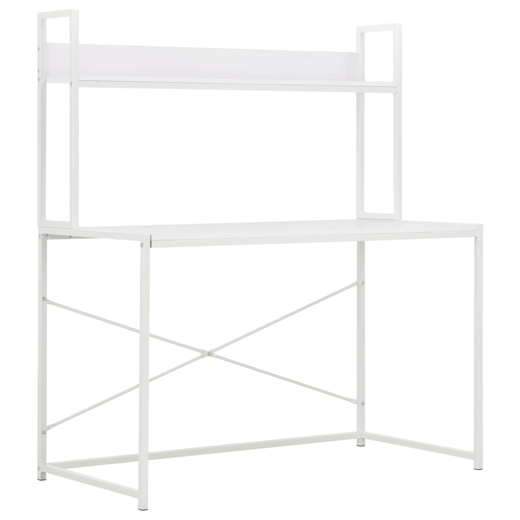 Vidaxl computerbureau 120x60x138 cm wit
