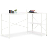Vidaxl computerbureau 120x72x70 cm wit