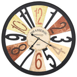 Horloge murale vidaxl 60 cm métal