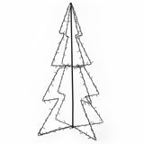 Vidaxl Kegelkerstboom 160 LED diody uvnitř i vně 78x120 cm