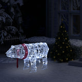 Vidaxl Christmas Lighting Bear 45 LEDs 71x20x38 cm akryl