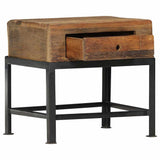 Vidaxl nachtkastje 40x35x40 cm massief gerecycled hout