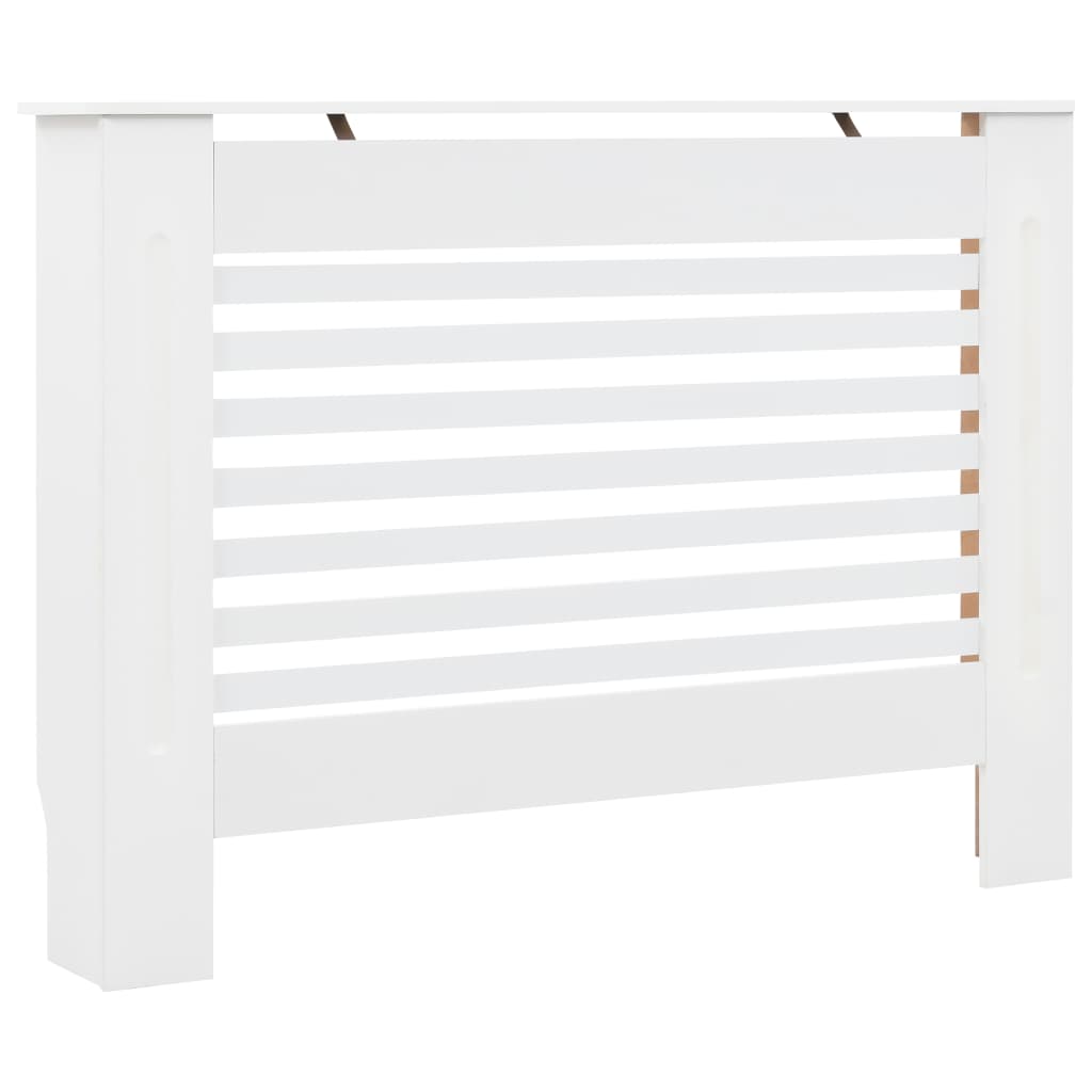 Vidaxl Radiatorom Construction 112x19x81,5 cm MDF hvit