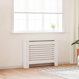 VIDAXL -Radiatorkonstruktion 112x19x81.5 cm MDF Weiß