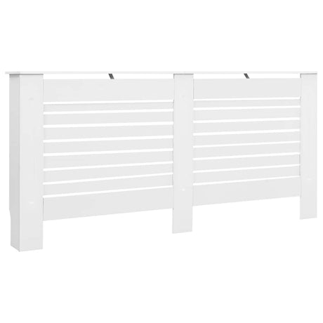 VIDAXL -Radiatorkonstruktion 172x19x81.5 cm MDF Weiß