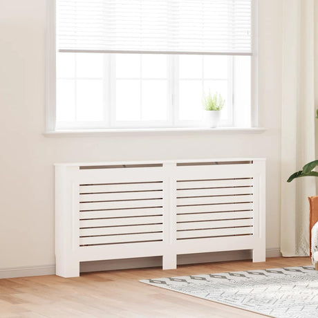 VIDAXL -Radiatorkonstruktion 172x19x81.5 cm MDF Weiß