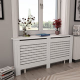 Vidaxl Radiatorom Construction 172x19x81.5 cm MDF White