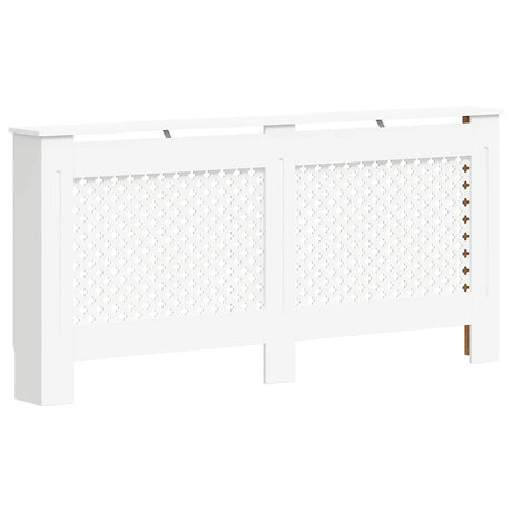 VIDAXL -Radiatorkonstruktion 172x19x81.5 cm MDF Weiß