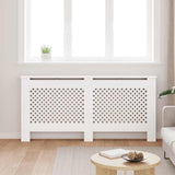 VIDAXL -Radiatorkonstruktion 172x19x81.5 cm MDF Weiß
