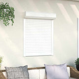 Vidaxl roller shutter 70x100 cm aluminum white