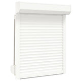 Vidaxl Roller Shutter 80x100 cm Aluminium Weiß