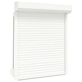 Shutter rullo Vidaxl 100x130 cm in alluminio bianco