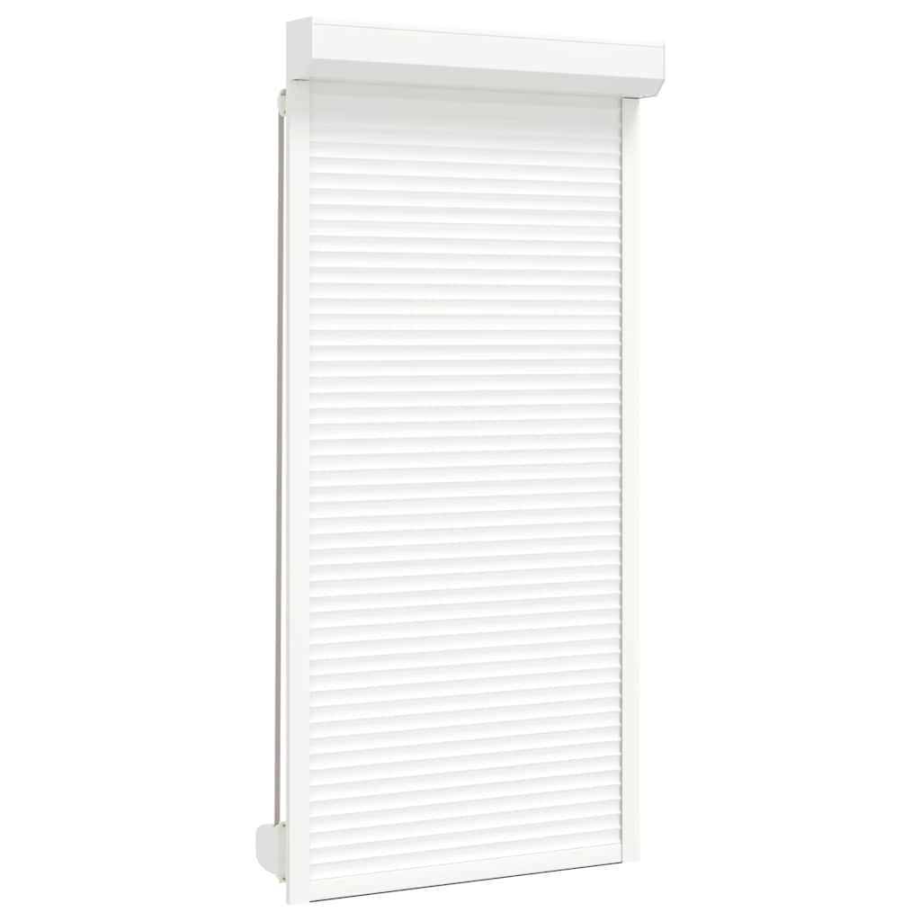 Vidaxl Roller Shutter 100x210 cm Aluminium White