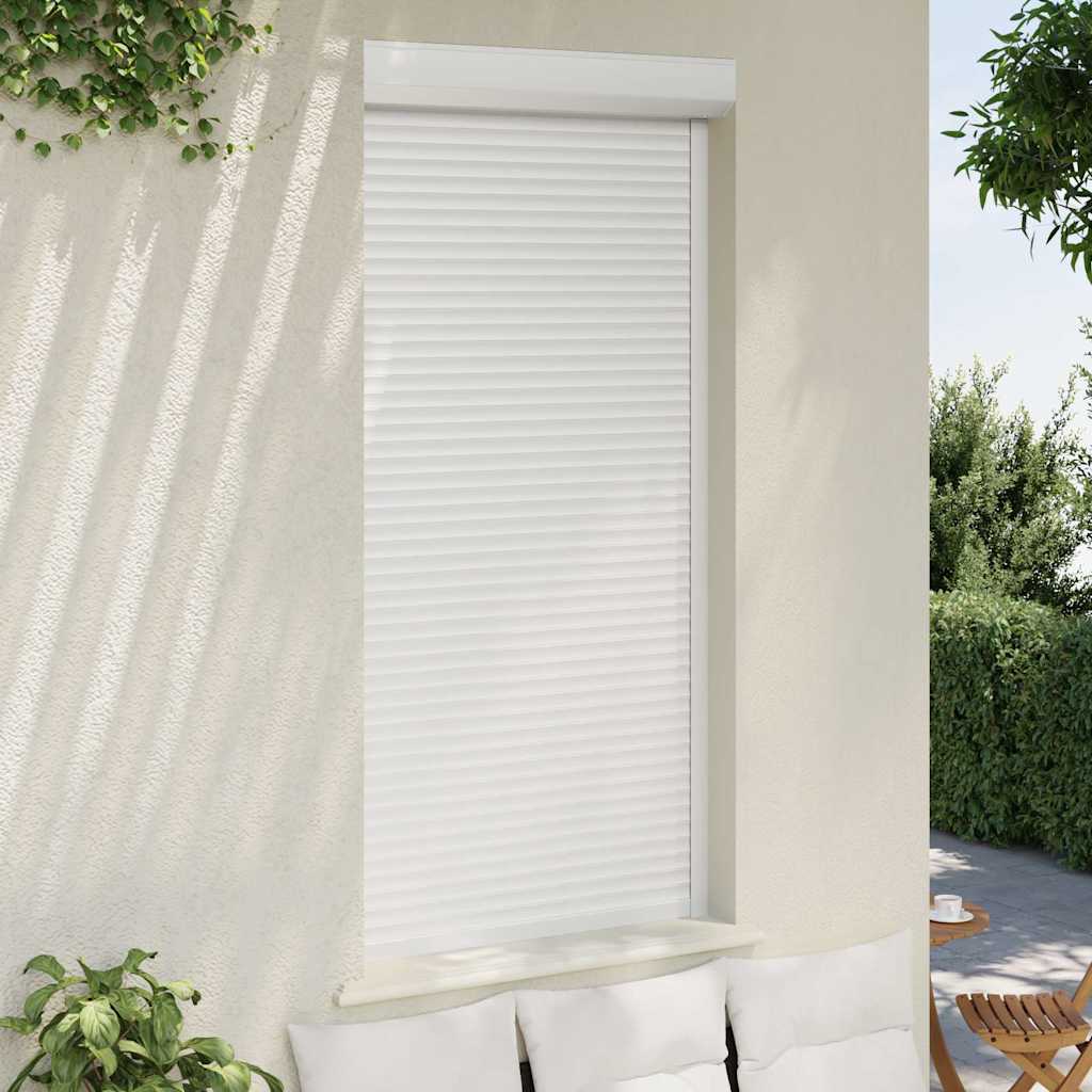 Vidaxl roller shutter 100x210 cm aluminum white