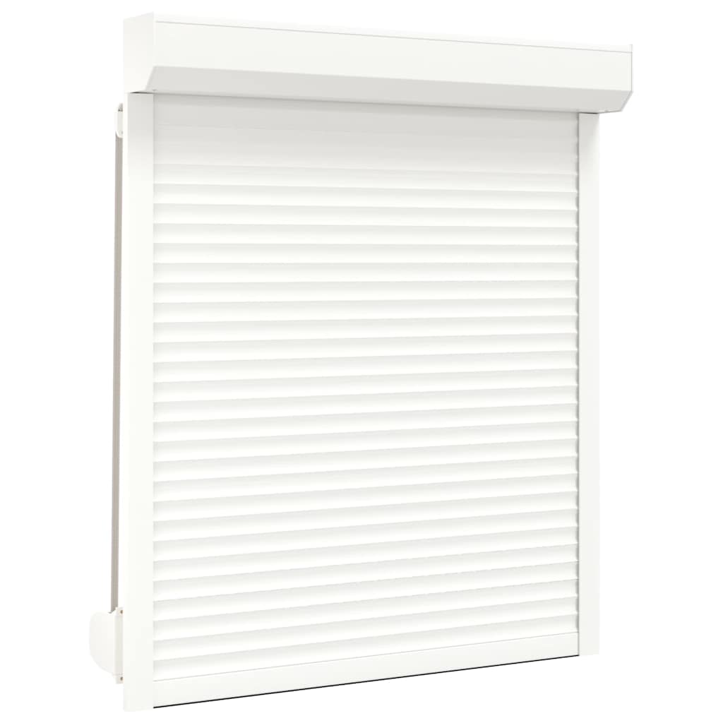 Vidaxl roller shutter 110x130 cm aluminum white