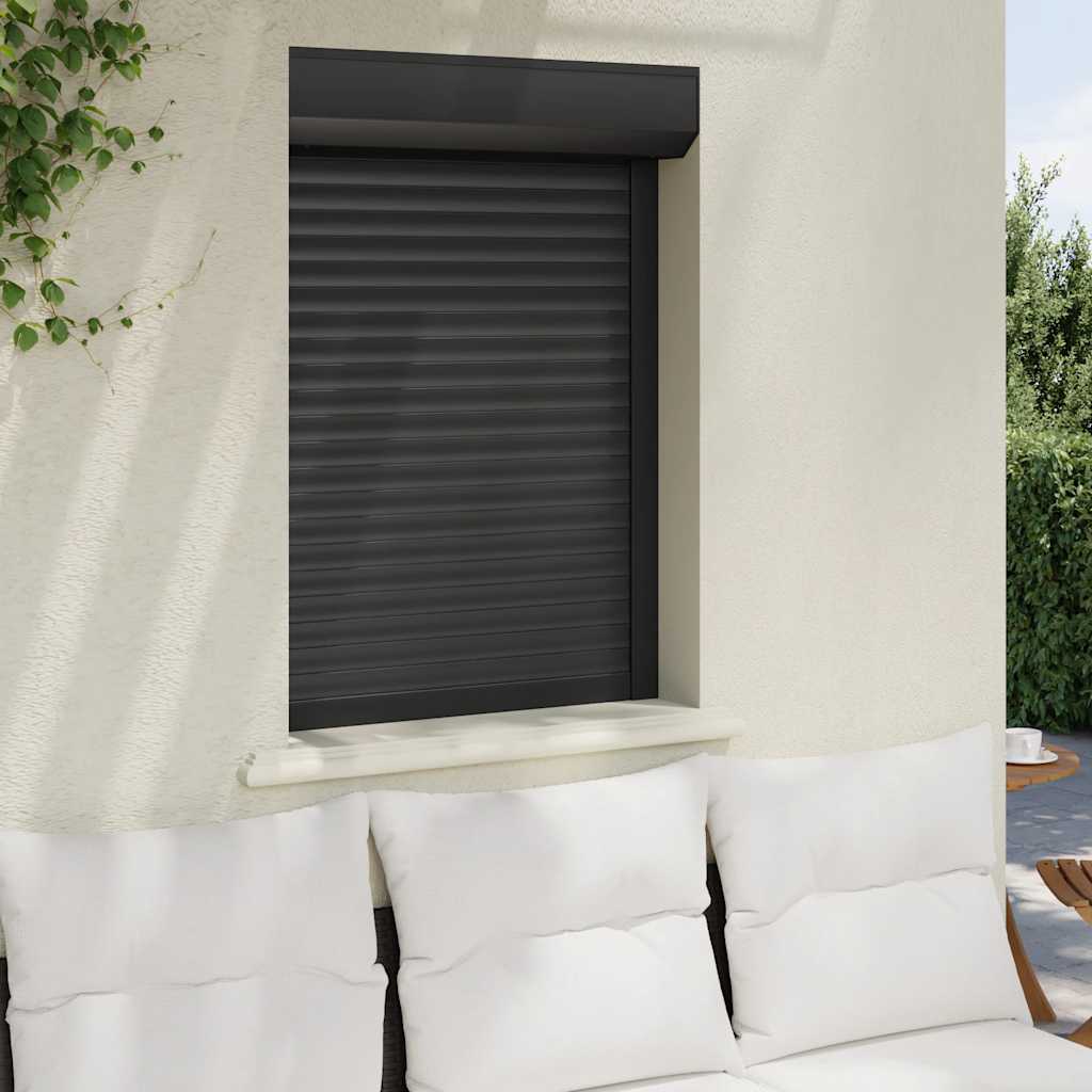 Vidaxl Roller Shutter 70x100 cm Aluminium Antracit -farvet