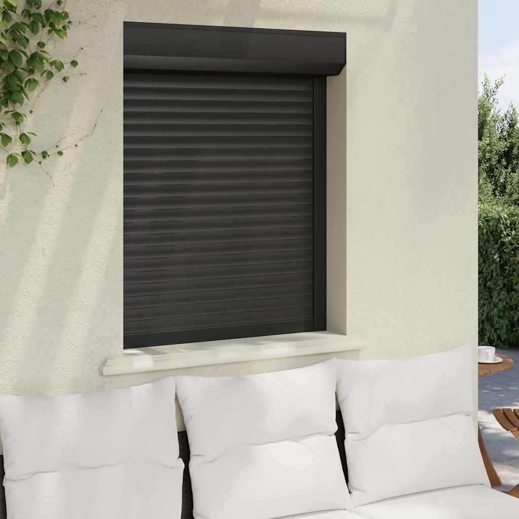 Vidaxl roller shutter 80x100 cm aluminum anthracite colored