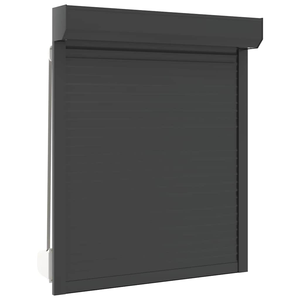 Vidaxl Roller Shutter 100x120 cm Aluminium Antracit -farvet