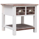 Vidaxl bijzettafel 40x40x40 cm paulowniahout bruin