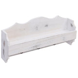 Vidaxx Wandgarderobe 50x10x23 cm Holz weiß
