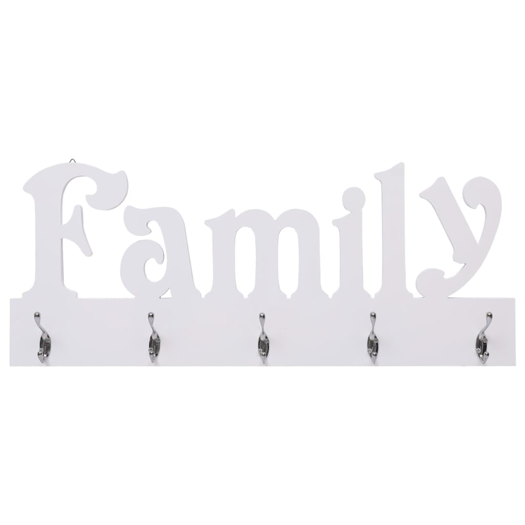 Vidaxl Wall Coat Rack Family 74x29.5 cm