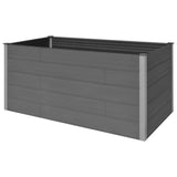 VidaXL Planter raised 200x100x91 cm HKC Gray