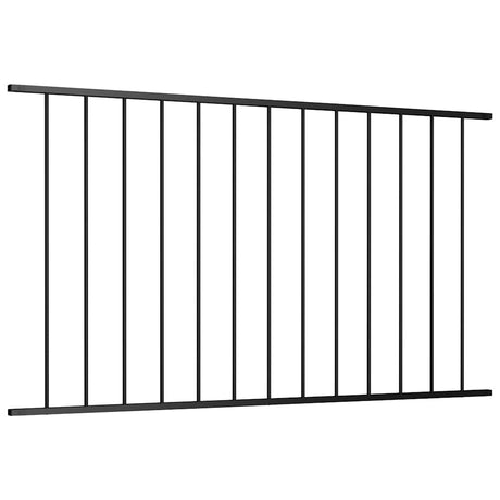 Vidaxl HEK Panel 1,7x1,25 m Pulver -bezogenem Stahl schwarz