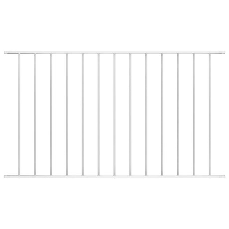 Vidaxl HEK Panel 1,7x1,25 m Pulver -Kette -Stahlweiß