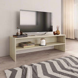 Vidaxl tv-meubel 120x40x40 cm bewerkt hout sonoma eikenkleurig