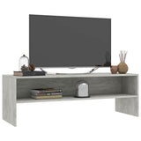 Vidaxl tv-meubel 120x40x40 cm bewerkt hout betongrijs