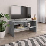 Vidaxl tv-meubel 80x40x40 cm bewerkt hout betongrijs