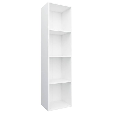 Vidaxl boekenkast tv-meubel 36x30x143 cm bewerkt hout wit