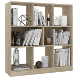 Vidaxl boekenkast 97,5x29,5x100 cm bewerkt hout sonoma eikenkleurig