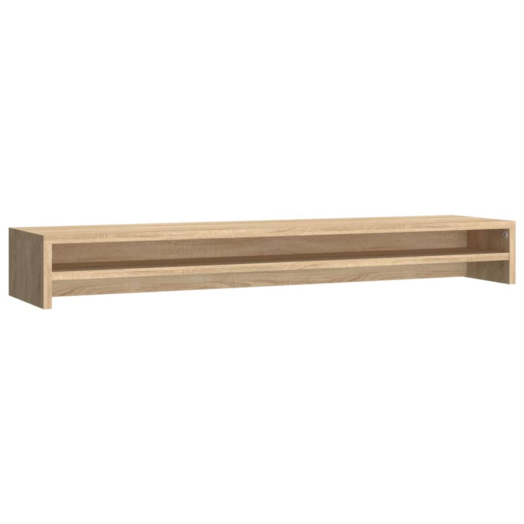 Vidaxl Monitor se encuentra 100x24x13 cm de madera procesada Sonoma Oak -Coled