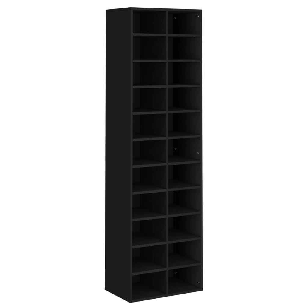 Vidaxl Cabinet da scarpe 54x34x183 cm in legno proprietà