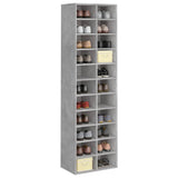 Vidaxl Cabinet da scarpe 54x34x183 cm Prezzo in legno elaborato