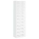 Gabinete de zapatos Vidaxl 54x34x183 cm CH COLLO HIGH -GLOSS WHITE