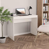 Vidaxl bureau 90x40x72 cm bewerkt hout wit