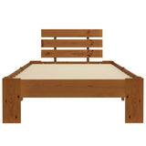 Vidaxl bedframe massief grenenhout honingbruin 90x200 cm