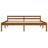 Vidaxl bedframe massief grenenhout honingbruin 160x200 cm