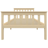 Vidaxl bedframe massief grenenhout natuurlijk 100x200 cm