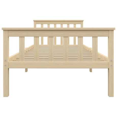Vidaxl bedframe massief grenenhout natuurlijk 100x200 cm