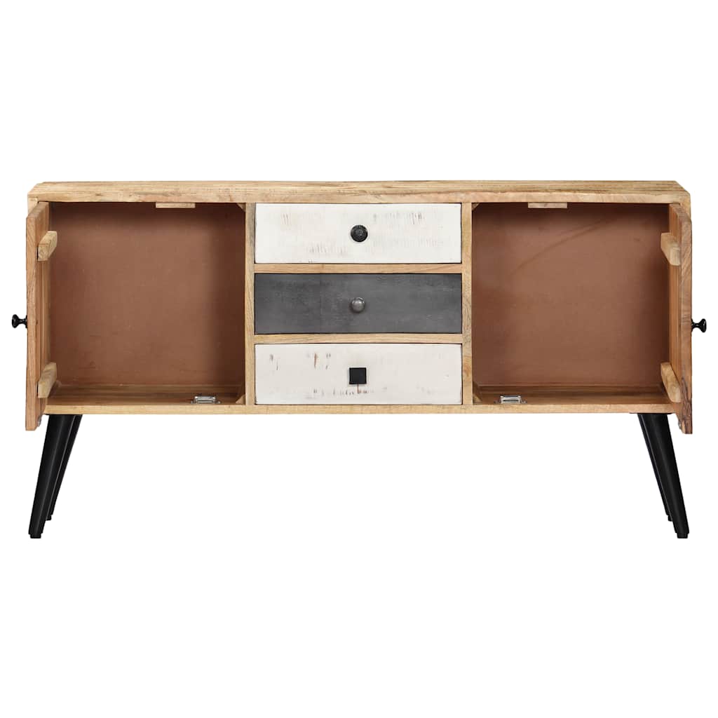 Vidaxl dressoir 118x30x62 cm massief mangohout