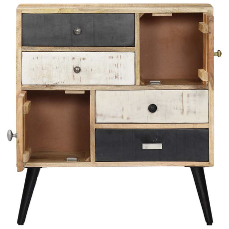 Vidaxl dressoir 70x30x78 cm massief mangohout