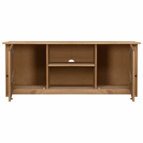 Vidaxl tv-kast panama range 120x40x50 cm massief grenenhout