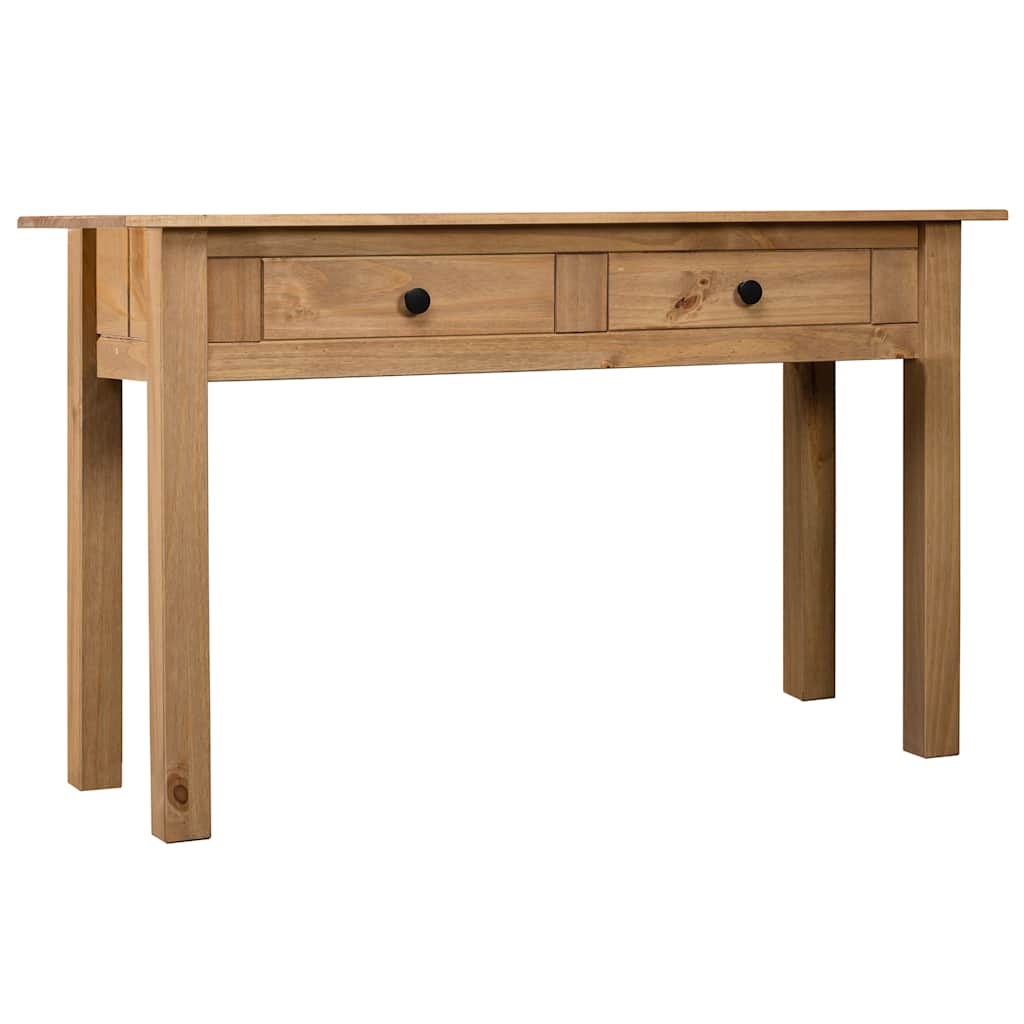 Vidaxl wandtafel panama range 110x40x72 cm massief grenenhout
